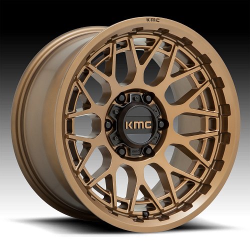 KMC Technic KM722 Matte Bronze Custom Wheels Rims 1